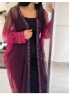 Kristal İşlemeli Kimono