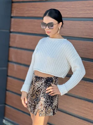 SELANİK SALAŞ BEYAZ TRİKO KAZAK