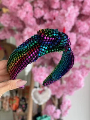 Gökkuşağı Paletli Tasarım Taç