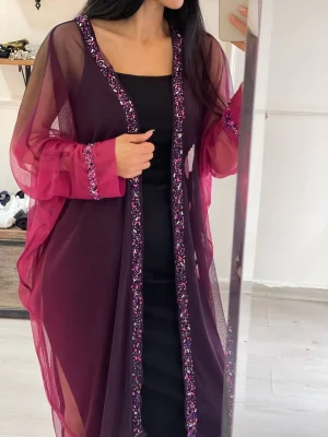 Kristal İşlemeli Kimono