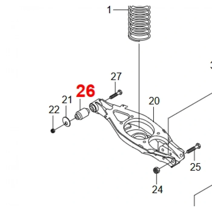 rexton arka salıncak burcu