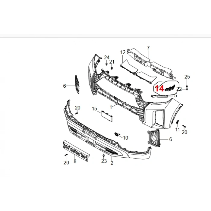 Musso Grand Tampon Braketi Sağ