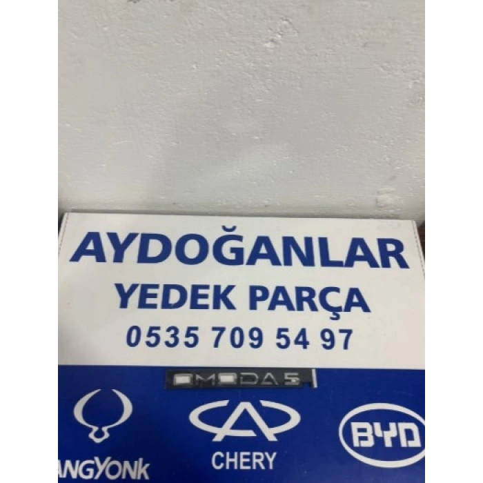Chery Omoda 5 Bagaj Yazısı