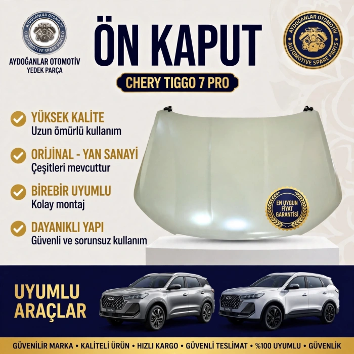 Chery Tiggo 7 Pro Ön Kaput