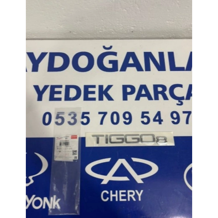 Chery Tiggo 8 Bagaj Yazısı 609000085AA
