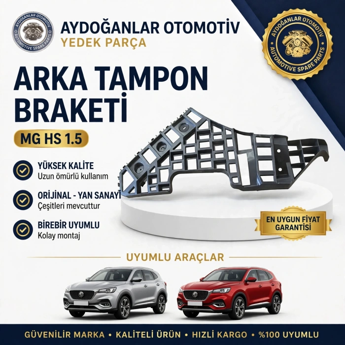 Mg Hs Tampon Braketi Arka Sol