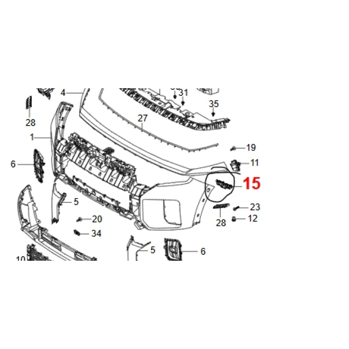 Torres Sol Tampon Braketi