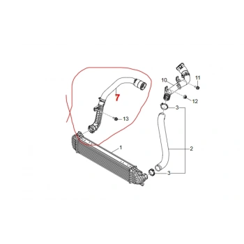 Torres İntercooler-Turbo Hortumu