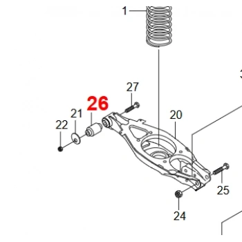 rexton arka salıncak burcu