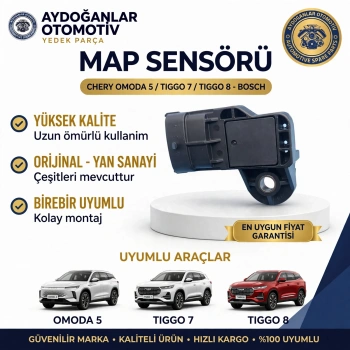 Chery Map Sensörü Tiggo 7 Tiggo 8 Omoda 5