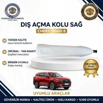 Chery Tiggo 7 Tiggo 8 Sağ Kapı Kolu Dış