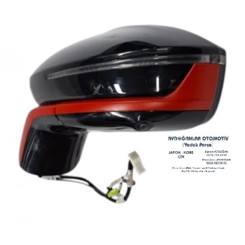 DIŞ AYNA SOL KOMPLE OMODA 5 KIRMIZI ELEKTRİKLİ KAMERA+TAŞIT TAKİP