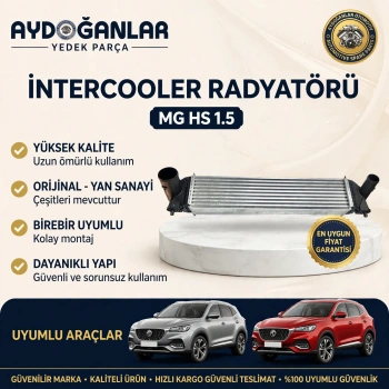 Mg Hs 1,5 İntercooler Radyatörü