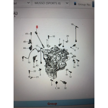 Musso Grand Oksijen Sensörü Arka