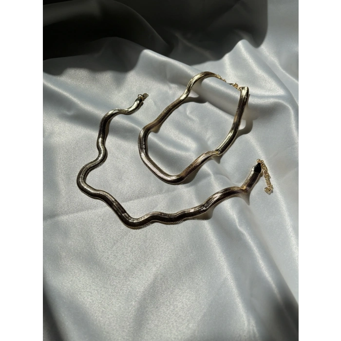 Balık Sırtı Zincir Kolye