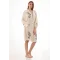 Black Seahorse Bamboo Bathrobe