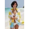 Boreas Yellow & Turquoise Peshtemal