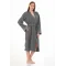 Edessa Black Bathrobe (plain long)