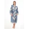 Edessa Blue Bathrobe ( V long)