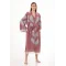 Edessa Burgundy Bathrobe
