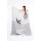 Luna Throw - Grey & Black