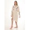 Mermaid Wooden Stamp Bathrobe