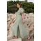 Ateiler Chaputs 100% Cotton Muslin Niva Green Dress One-Size