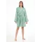 Smyrna Green Bathrobe (Sustainable Cotton)