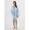 Square Turquoise Bathrobe