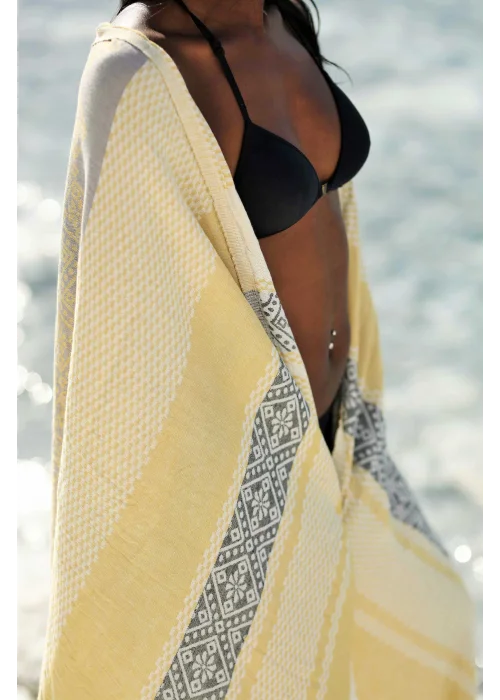 Ancilla Yellow Peshtemal