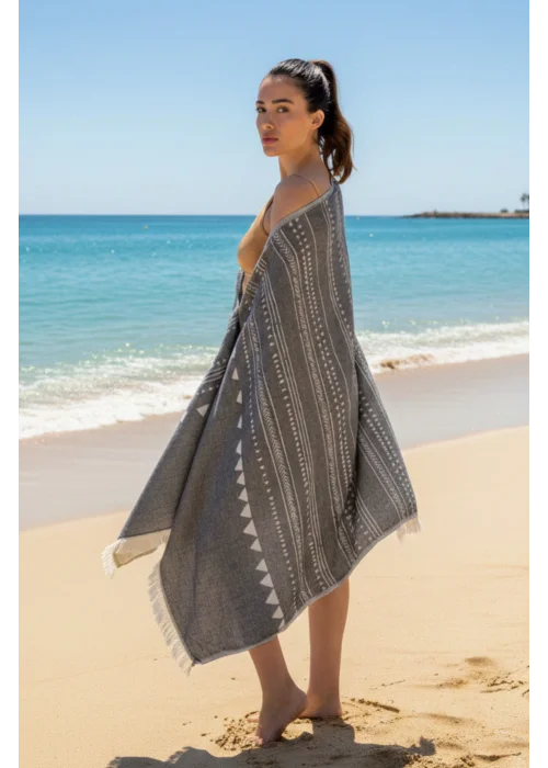 Aspendos Black Peshtemal