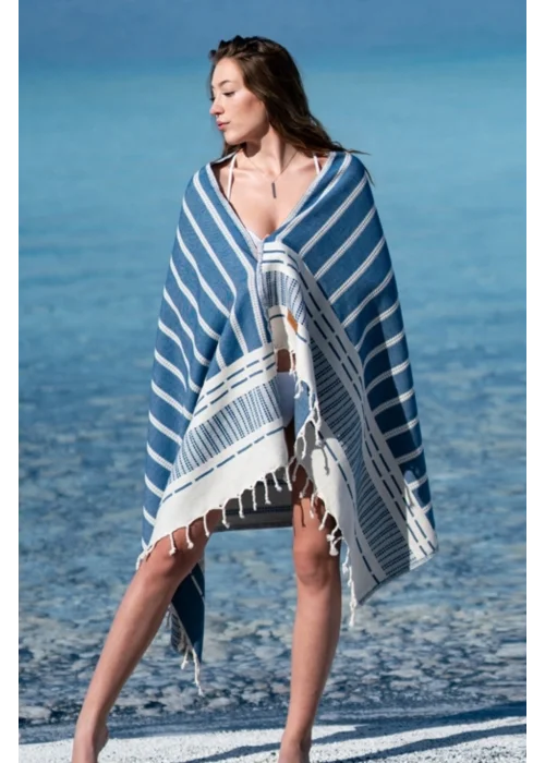 Astrea Navy Blue Peshtemal