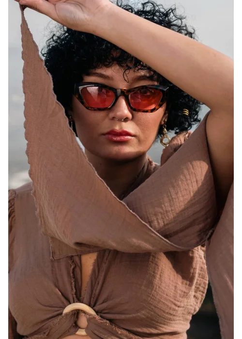 Aya Bown Muslin Blouse