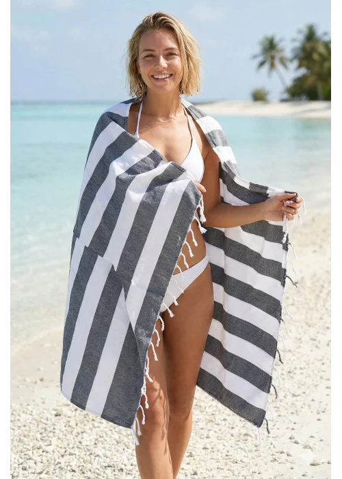 Capadocia Grey & White Peshtemal