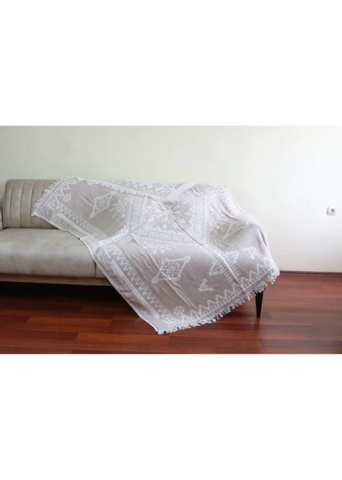Ethio Throw - Beige