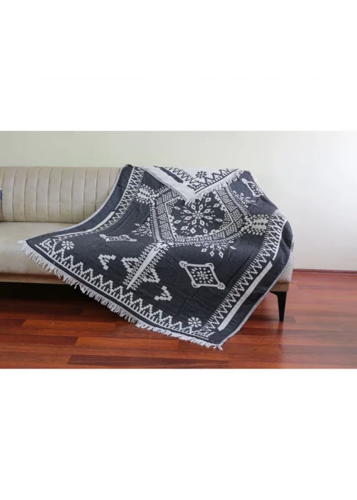 Ethio Throw - Black
