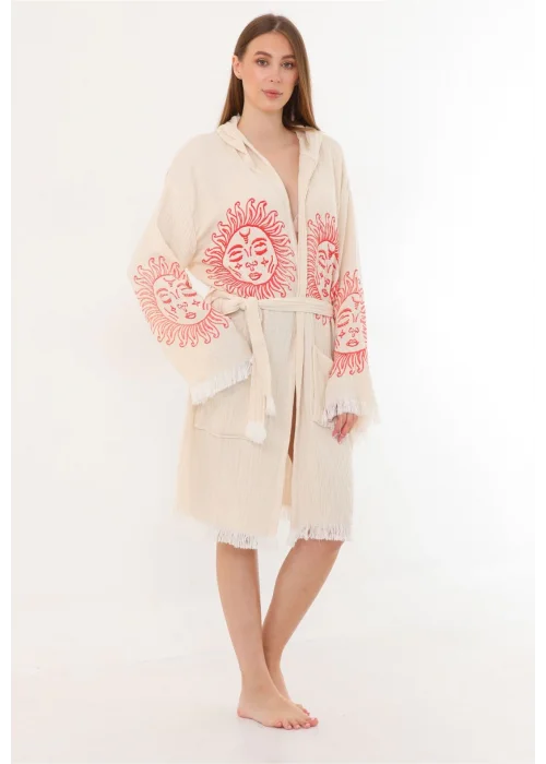 Cholula Wooden Stamp Bathrobe