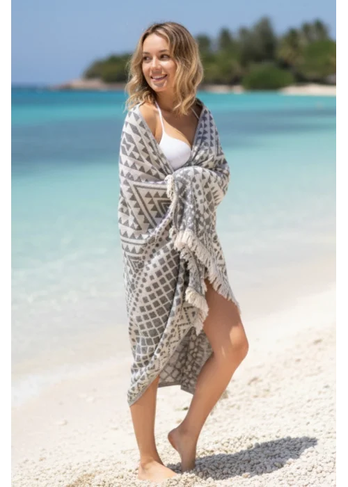 Hermes Black Peshtemal