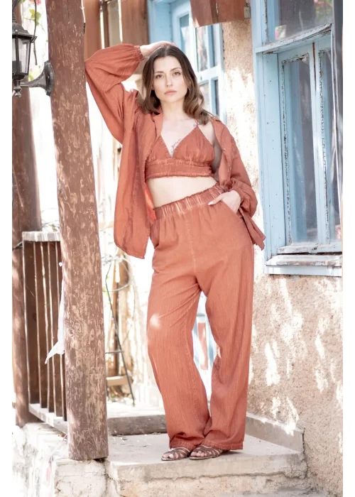 Lyra Terra Linen Trouser