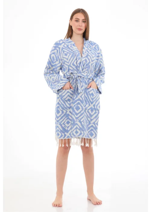 Misis Blue Bathrobe