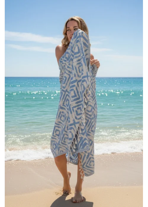 Misis Denim Blue Peshtemal