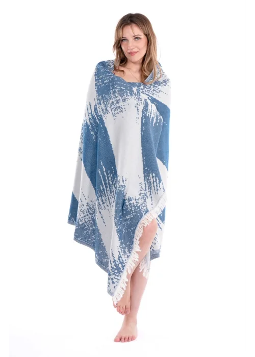 Perge Navy Blue Peshtemal