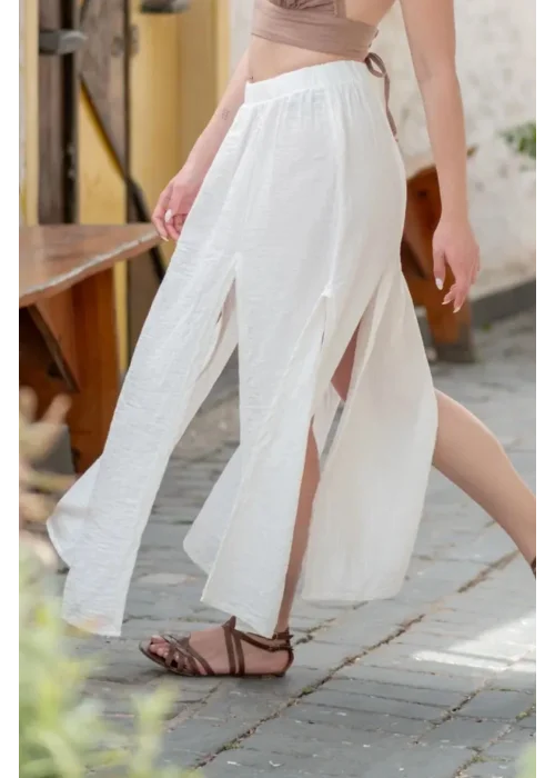 Stella White Skirt