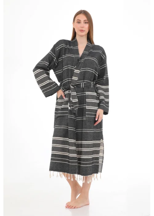 Sundia Black Bathrobe