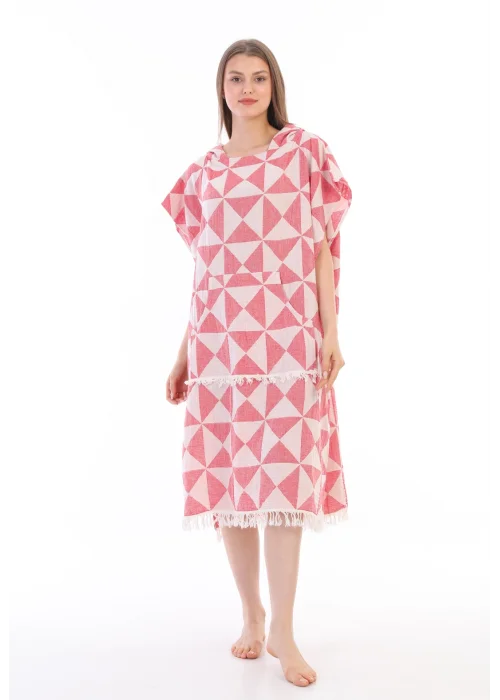 Tria Red Surf Pancho Bathrobe