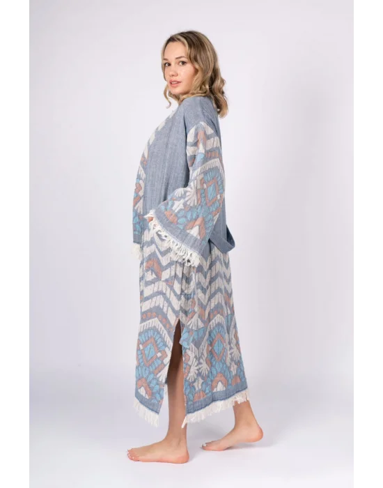 Acteon Blue Bathrobe