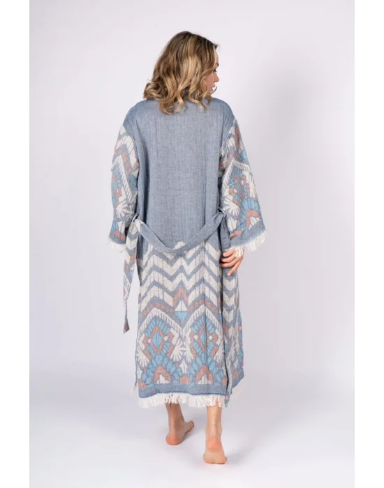 Acteon Blue Bathrobe