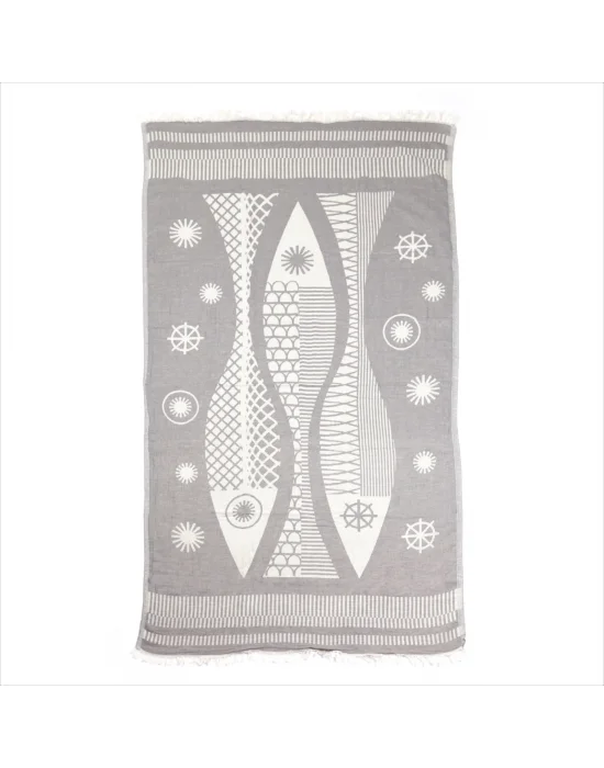 Aegean Grey Peshtemal