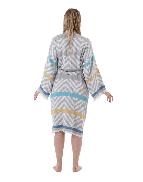 Amos Grey Bathrobe