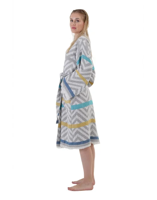 Amos Grey Bathrobe